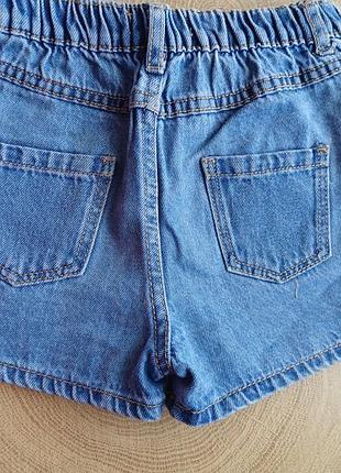 Джинсовые шорты zara 4