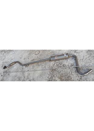 Резонатор с гофрой алюминька 293-049 дв. opel daewoo lanos sens деу део ланос сенс bosal