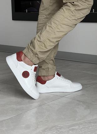 Convers шкіряні білі кеди 4