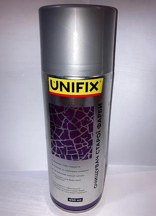 Смывка очиститель спрей для удаления старой краски 450мл unifix