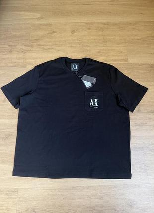 Нова футболка armani exchange xxl pocket logo