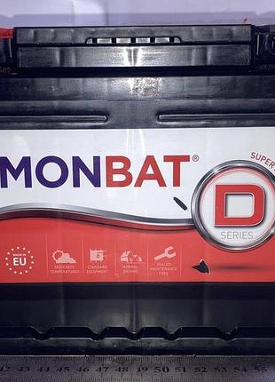 Аккумулятор 60ah 12v monbat en600 слева плюс (1) l