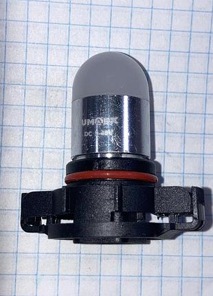 Лампа автомобильная a 12v psx24w pg20/7 led megalight