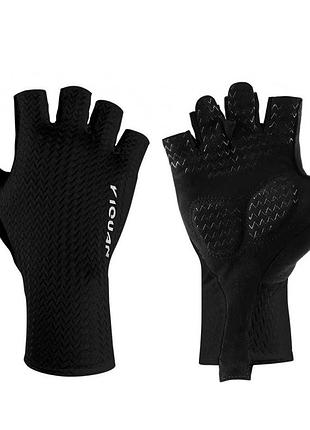 Вело варежки yiquan anti-slip черный л (03ba)