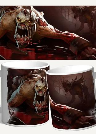Чашка/кружка с принтом "dota 2 гуля"