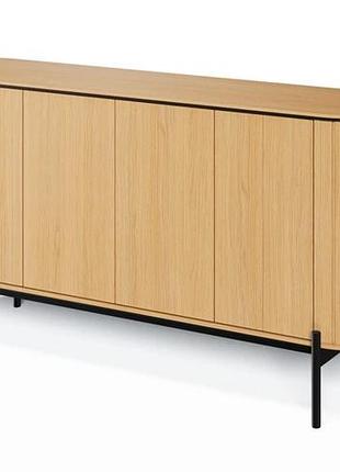 Комод 4д 1680x460x820 ротто / rotto дуб винченца/евкалипт