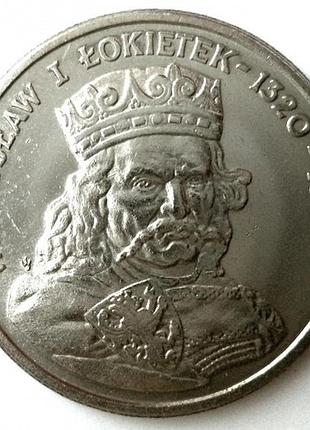 Польша 100 злотых, 1986 король владислав i локоток №1728