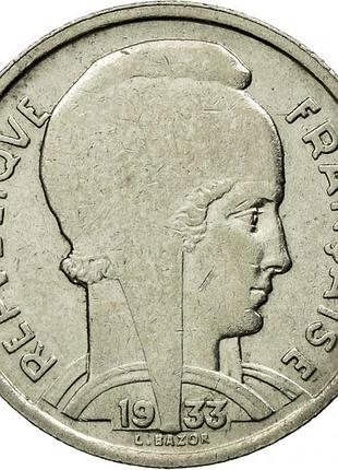 Франція 5ознавців, 1933 жіноче обличчя повернене вправо no2239