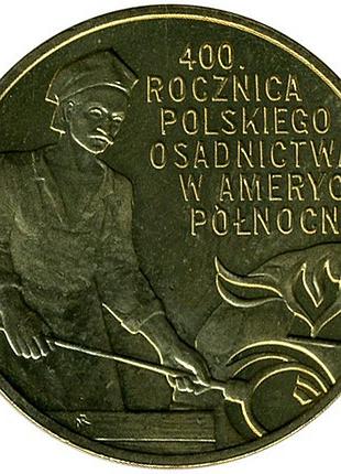Польща 2 злі, 2008 400 років польським поселенням у північній америці no2093