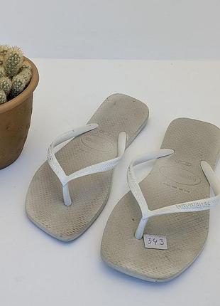 Женские вьетнамки havaianas (оригинал) - светло-серые