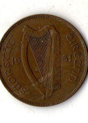 Ірландія › ірландська вільна держава 1 пенні, 1951 рік бронза, 9.45g, ø 30.9mm №2503