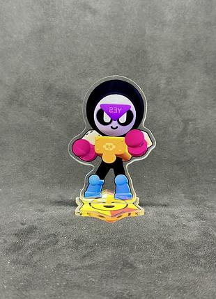 Акриловая коллекционная фигурка brawl stars мипл (meeple) 10 см