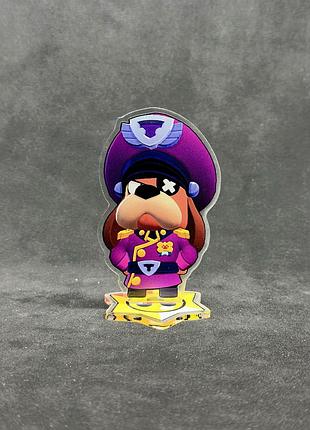 Акриловая коллекционная фигурка brawl stars ruffs 10 см