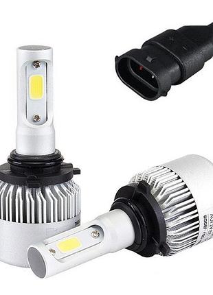 Светодиодная лампа h11 с охлаждением highbe 9-32v 36w