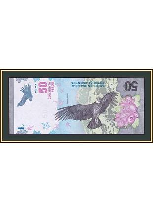 Gen 50 песо 2020 г unc андський кондор no429