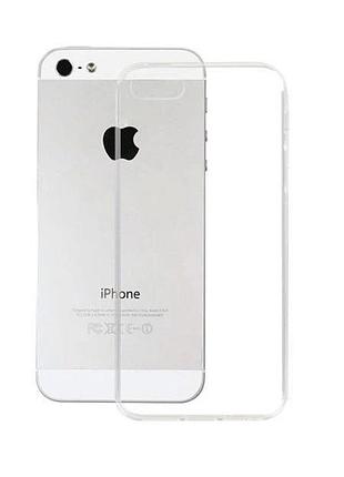 Чохол-накладка smartcase tpu для iphone 5/5s/5se white