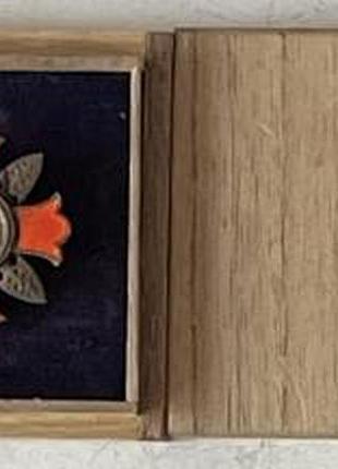 Японія - сейгунзинсё - знак военнослужащего, получившего ранение серебро 1938-1945 rrr №137