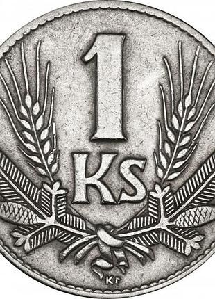 Словакія - словакия 1 крона, 1940-1945 №2148