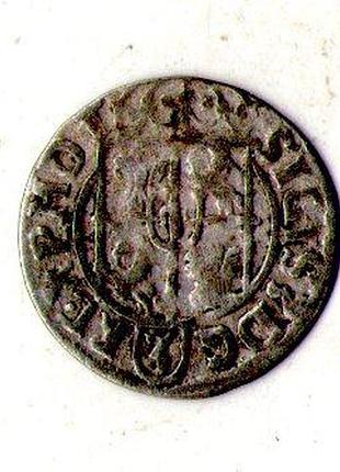 Польща сигізмунд ііі 1 полторак, 1612-1627 срібло, 1.23g, ø 20mm №3052