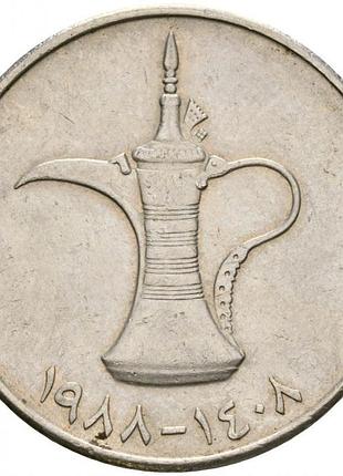 Оае арабські емірати 1 дирхам, 1973-1989 №2968