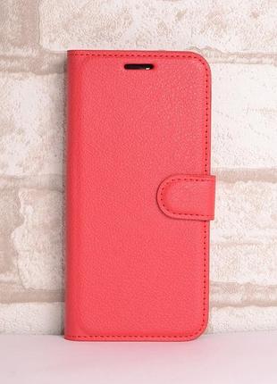 Чехол-книжка bookmark для xiaomi redmi 6 red
