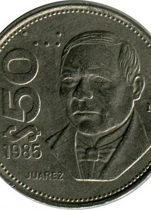 Мексика мексиканські штати 50 песо 1985 no1914