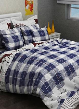 Комплект постельного белья r2068 blue