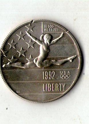Сша ½ доллара, 1992 xxv летние олимпийские игры, барселона 1992 №1683