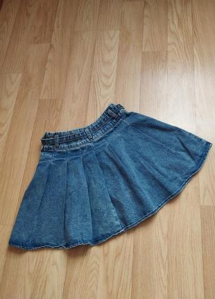 Джинсовая юбочка primark