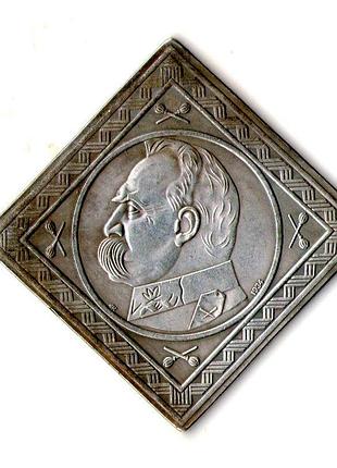 Польща › друга республіка 10 злотих, 1934 юзеф пілсудський муляж