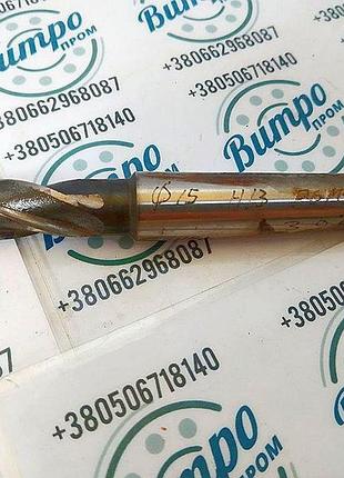 Фреза кінцева к/х ф 15,0 мм (срср) z=4 км2 р6м5, чотириперя
