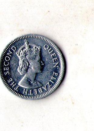 Белиз ø королева елизавета ii 5ment, 1979 год алюминий, 1.045g, ø 20mm no195