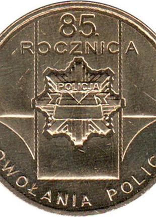 Польща 2 злотих, 2004 85-та річниця - поліція №2440