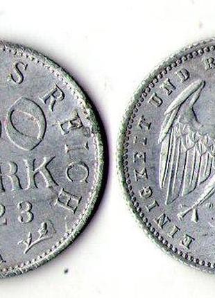 Германия веймарская республика 200 марок 1923 год №1087