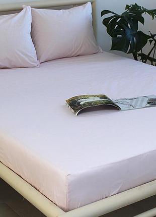 Простынь на резинке + наволочки 160х200х20 delicacy