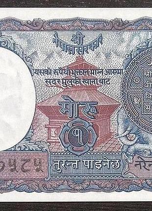 Непал/nepal 1 mohru (1951) unc №684