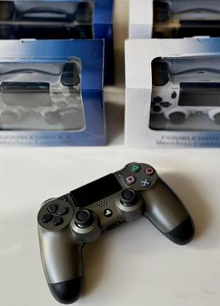 Джойстик bluetooth бездротовий dualshock 4 для ps4 ( пк ) черный геймпад графітовий