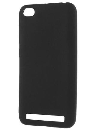 Силіконовий чохол slimcase для xiaomi redmi 5a black