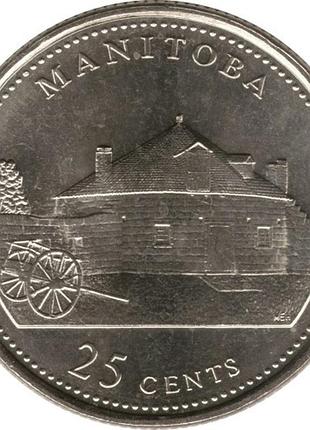 Канада › королева елизавета ii 25 центов, 1992 манитоба №181