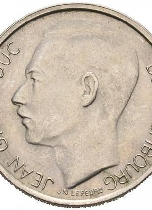 Люксембург великий герцог жан 1 франк, 1965-1984 №473