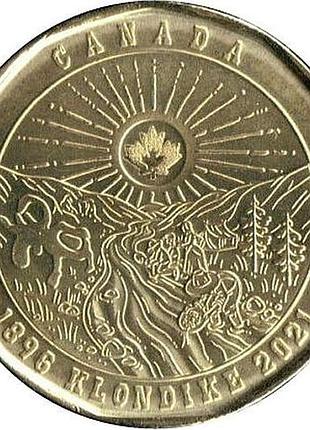 Канада ≥ королева софія ii 1 долар, 2021 125 років клондайкської золотої лихоманки no1638