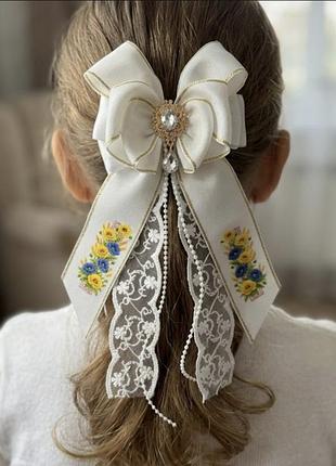 Ексклюзивний бант ручної роботи ✨