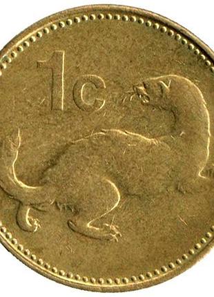Мальта 1 цент 1995 рік №1911