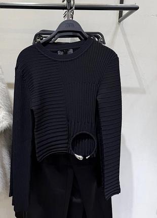 Топ вкорочений zara