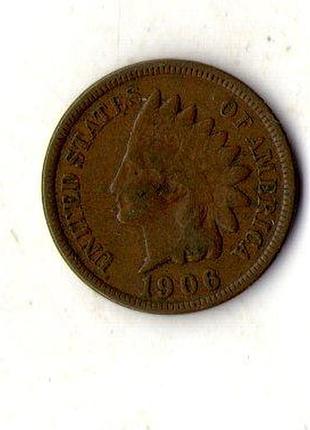 Сша 1 цент, 1906 indian head cent no181