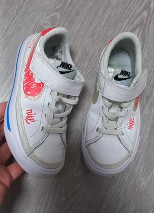 Детские кеды nike