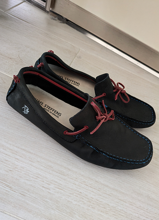 Мокасини з натуральної шкіри raphael steffens, made in brazil, стан відмінний, size 43,  устілка28 см.(на ногу до 27,5 см.), м'які та зручні.