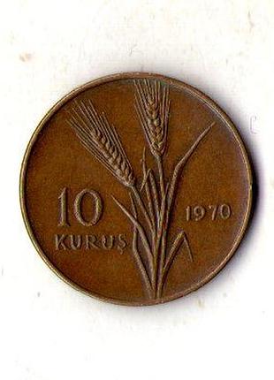 Туреччина 10 курушів, 1970 рік №3470