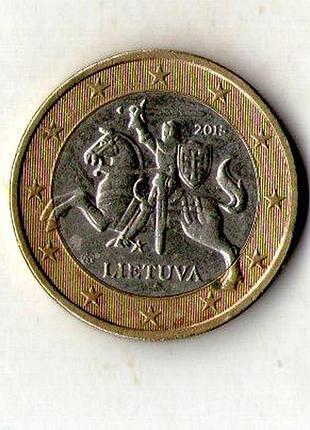 Литва 1 євро 2015 рік №1957