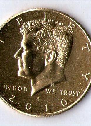 Сша › соединенные штаты америки ½ доллара, 2010 kennedy half dollar №1659